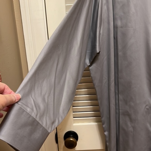 21. Geoffrey Beene Men’s Dress Shirt in Grey - Picture 5 of 12